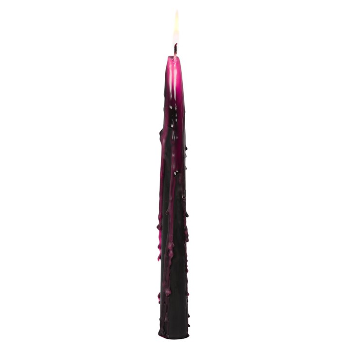 Pink Vampire Tears Taper Candles - Set of 4