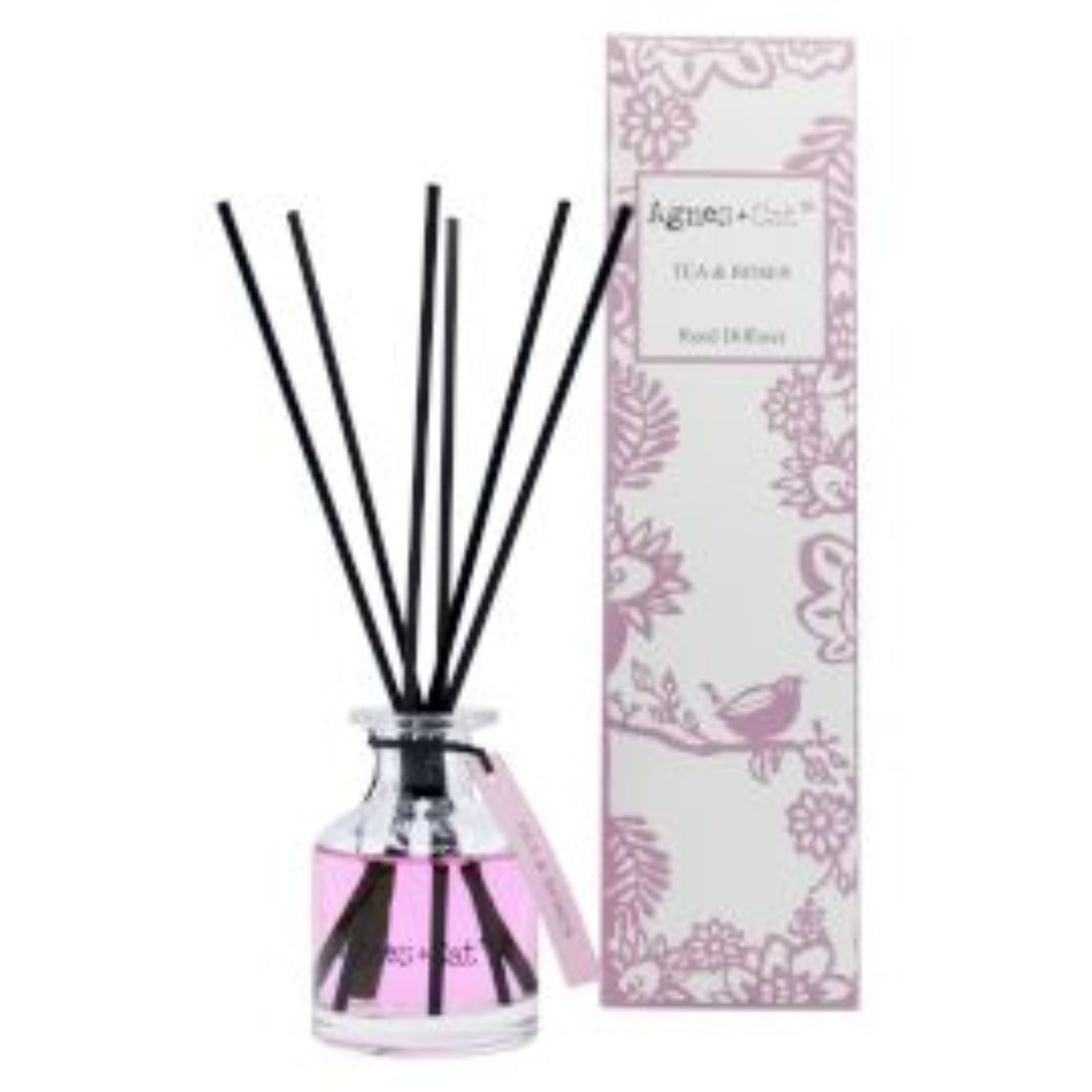 Agnes and Cat Tea & Roses Reed Diffuser – 140ml - Ettovi Candle Company