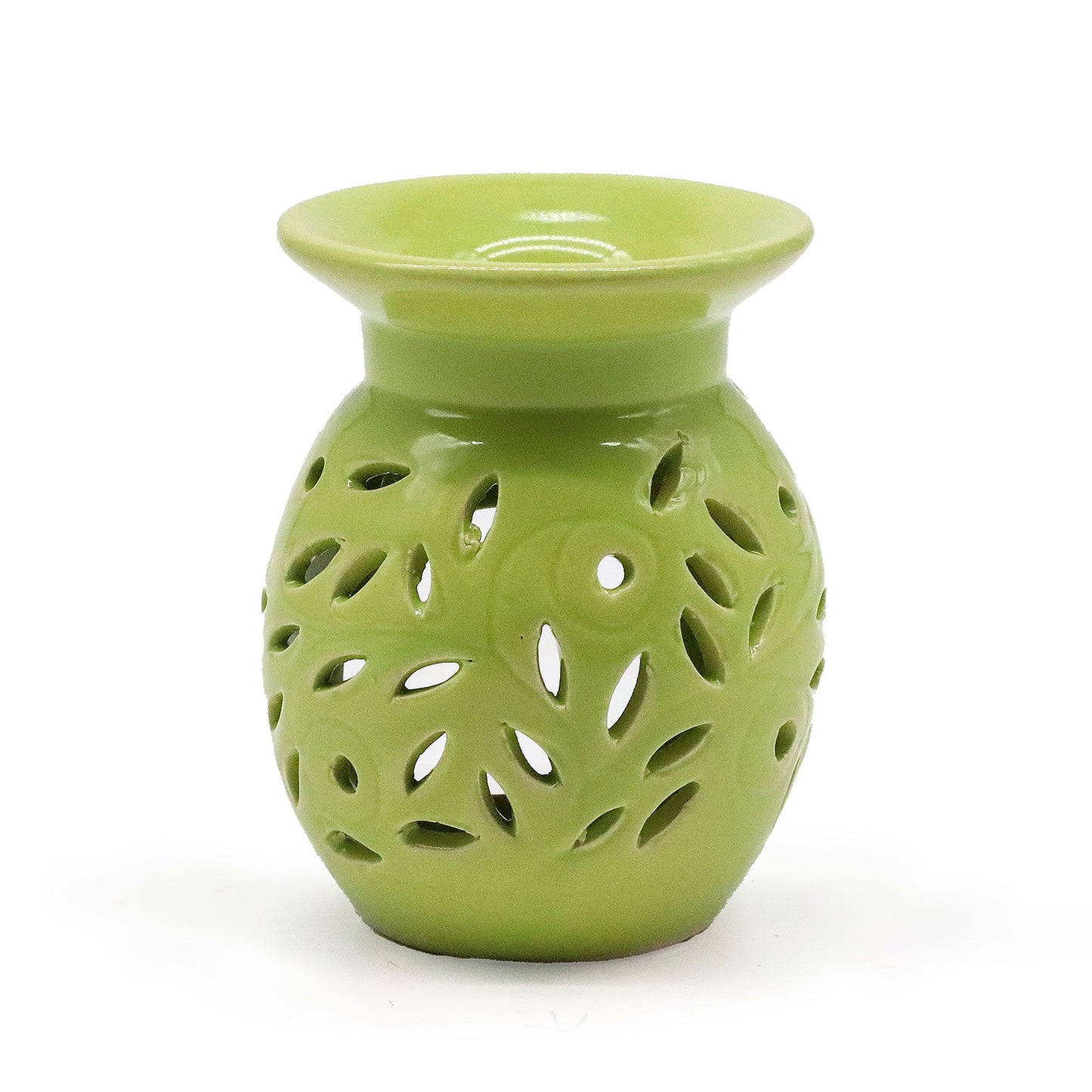 Floral Burner - Lime