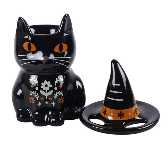 Frightful Black Cat
