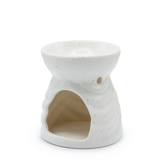 Geometric Wax Melt Burner – Ivory - Ettovi Candle Company