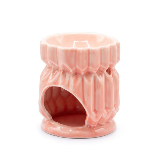 Geometric Wax Melt Burner – Pink - Ettovi Candle Company