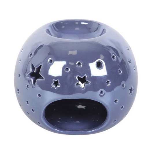 Iridescent Star Wax Melt Burner – Purple - Ettovi Candle Company