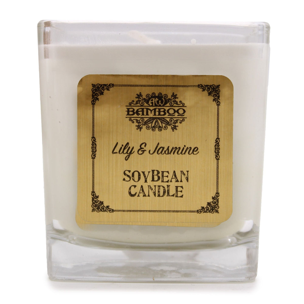 Lily and Jasmine Soybean Jar Candle - Ettovi Candle Company