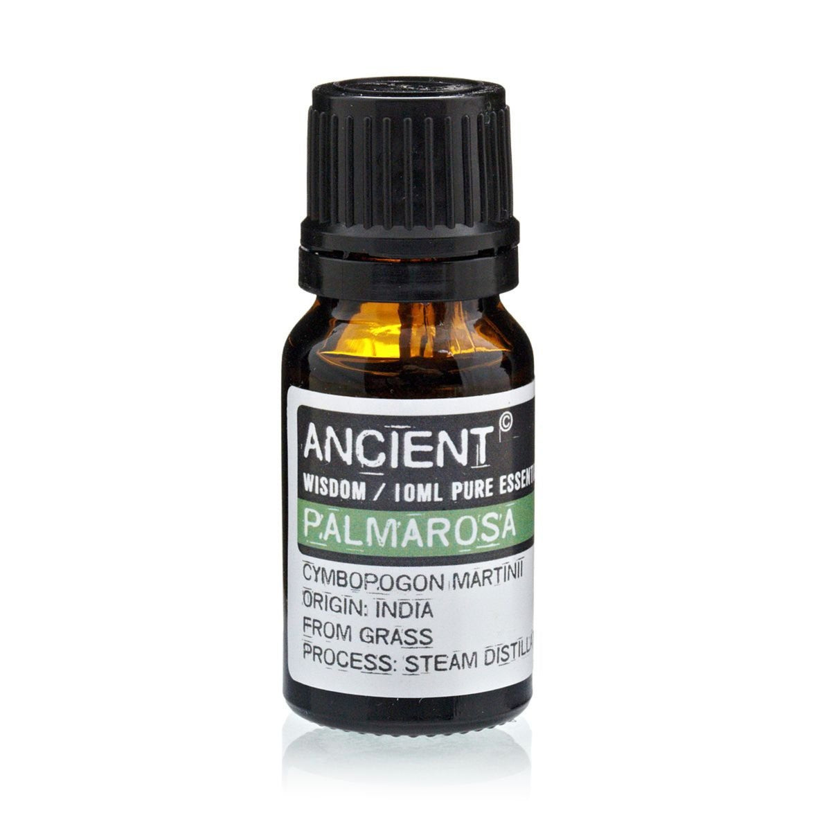 Palmarosa Pure Essential Oil – Cymbopogon Martinii – 10ml - Ettovi Candle Company