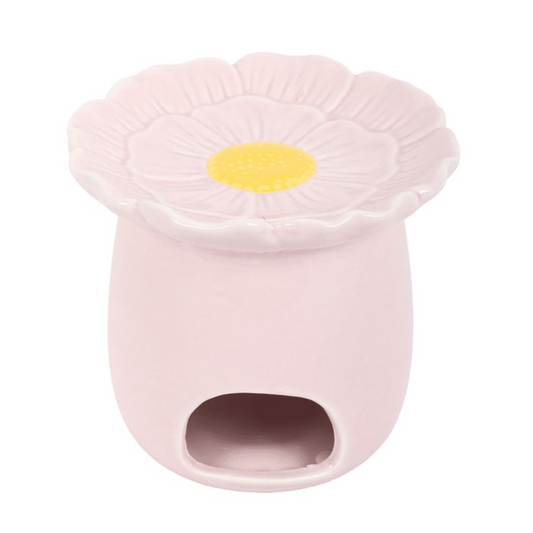 Pink Daisy Wax Melt Burner - Ettovi Candle Company