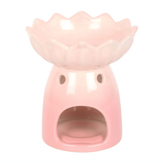 Pink Water Lily Wax Melt Burner - Ettovi Candle Company