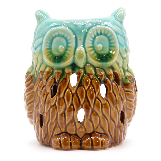 Rustic Owl Wax Melt Burner - Ettovi Candle Company