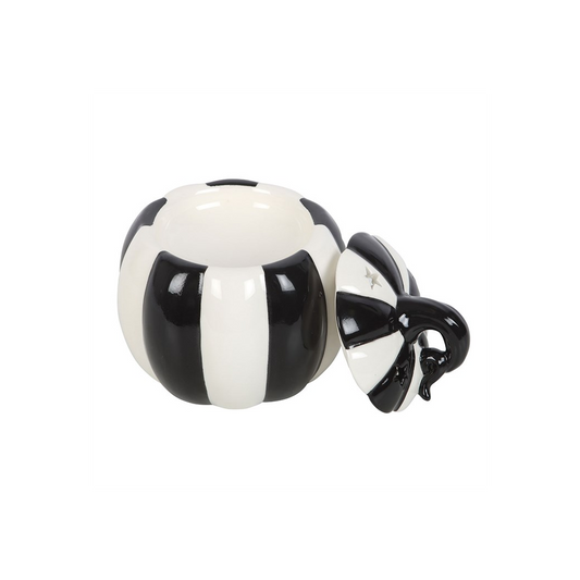 Pumpkin - Black and White Striped