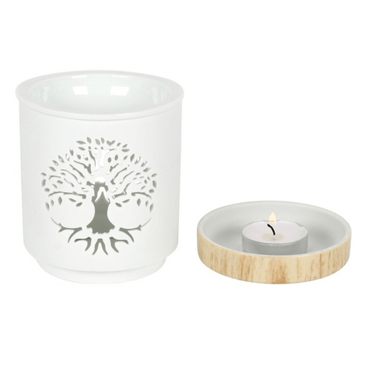 Tree of Life Cut Out Wax Melt Burner - Ettovi Candle Company