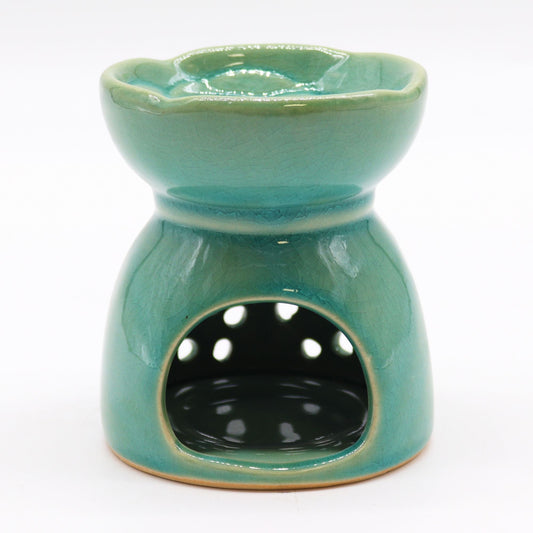 Tree of Life Wax Melt Burner – Blue - Ettovi Candle Company