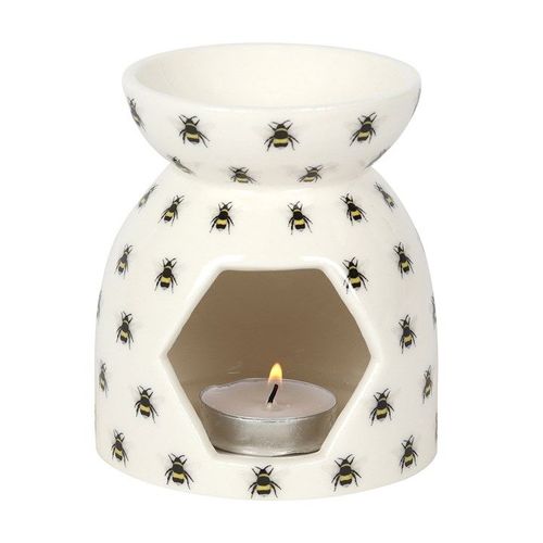 All Over Bee Print Oil and Wax Warmer
