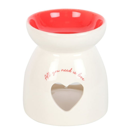 All You Need is Love Heart Oil and Wax Warmer