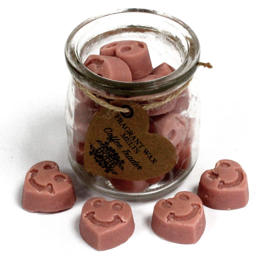 Soy Wax Heart Melts Jar - Coffee Trader