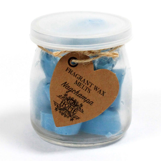 Soy Wax Heart Melts Jar - Nagchampa