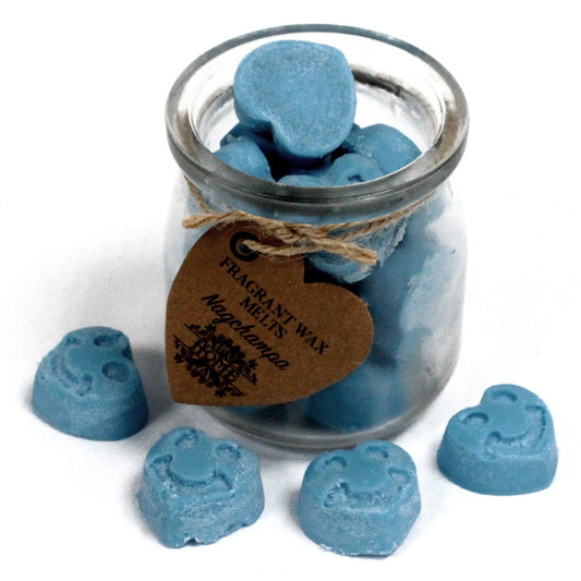 Soy Wax Heart Melts Jar - Nagchampa