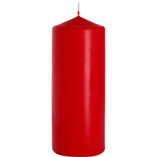 Pillar Candle - Red (80x200mm)