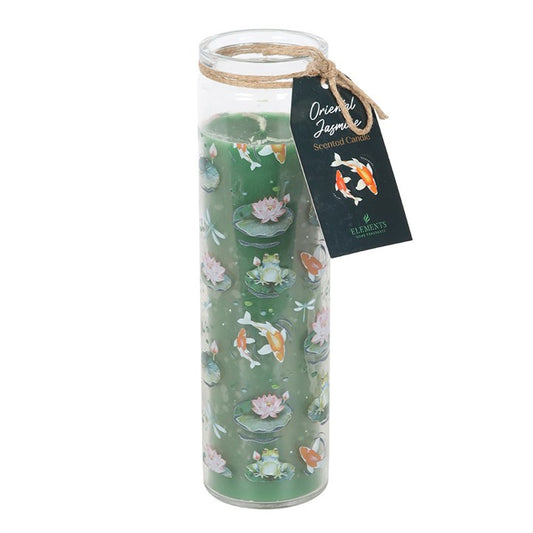 Pond Print Tube Candle