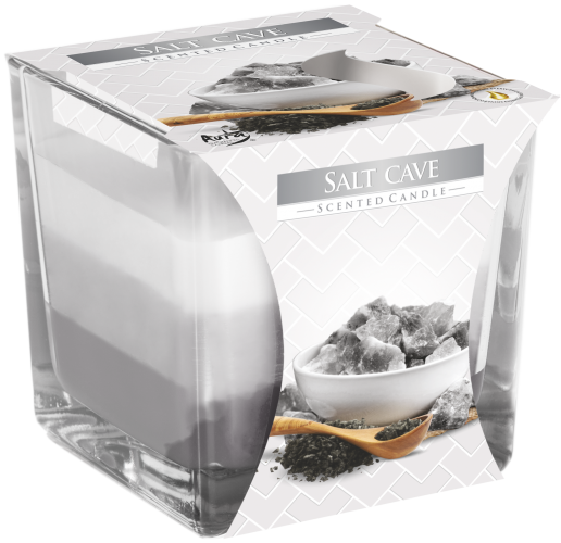 Rainbow Jar Candle (Salt Cave)