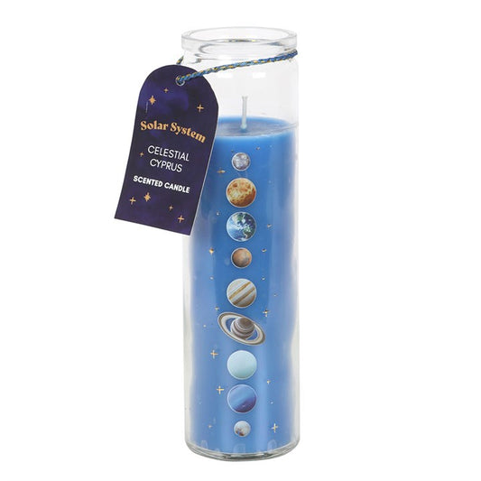 Solar System Tube Candle