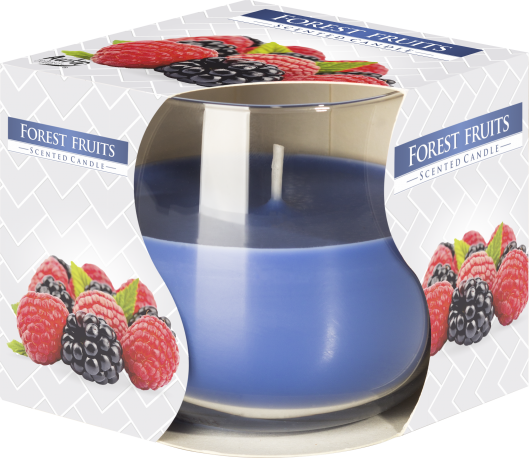 Scented Glass Candle (Forest Fruits)