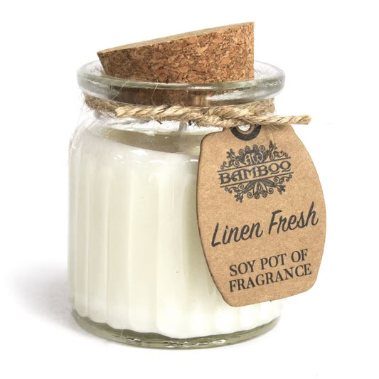 Soy Pot of Fragrance - Linen Fresh