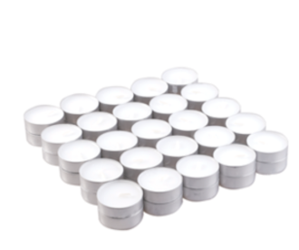 Unscented Tealights - Set of 50