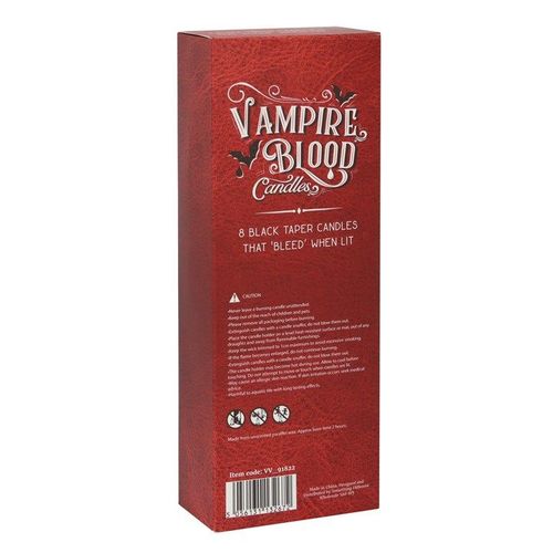 Vampire Blood Taper Candles - Set of 8