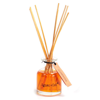 Agnes and Cat Clementine Reed Diffuser – 140ml - Ettovi Candle Company