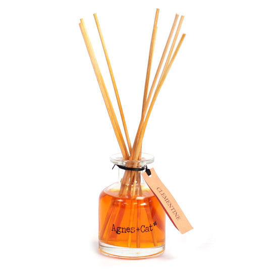Agnes and Cat Clementine Reed Diffuser – 140ml - Ettovi Candle Company