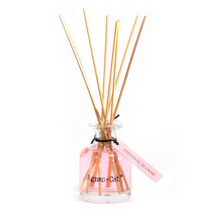 Agnes and Cat Japanese Bloom Reed Diffuser – 140ml - Ettovi Candle Company