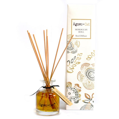 Agnes and Cat Moroccan Roll Reed Diffuser – 140ml - Ettovi Candle Company