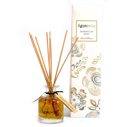 Agnes and Cat Moroccan Roll Reed Diffuser – 140ml - Ettovi Candle Company