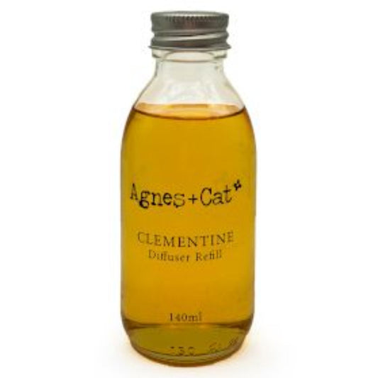 Agnes + Cat Reed Diffuser Refill - Clementine 140ml - Ettovi Candle Company
