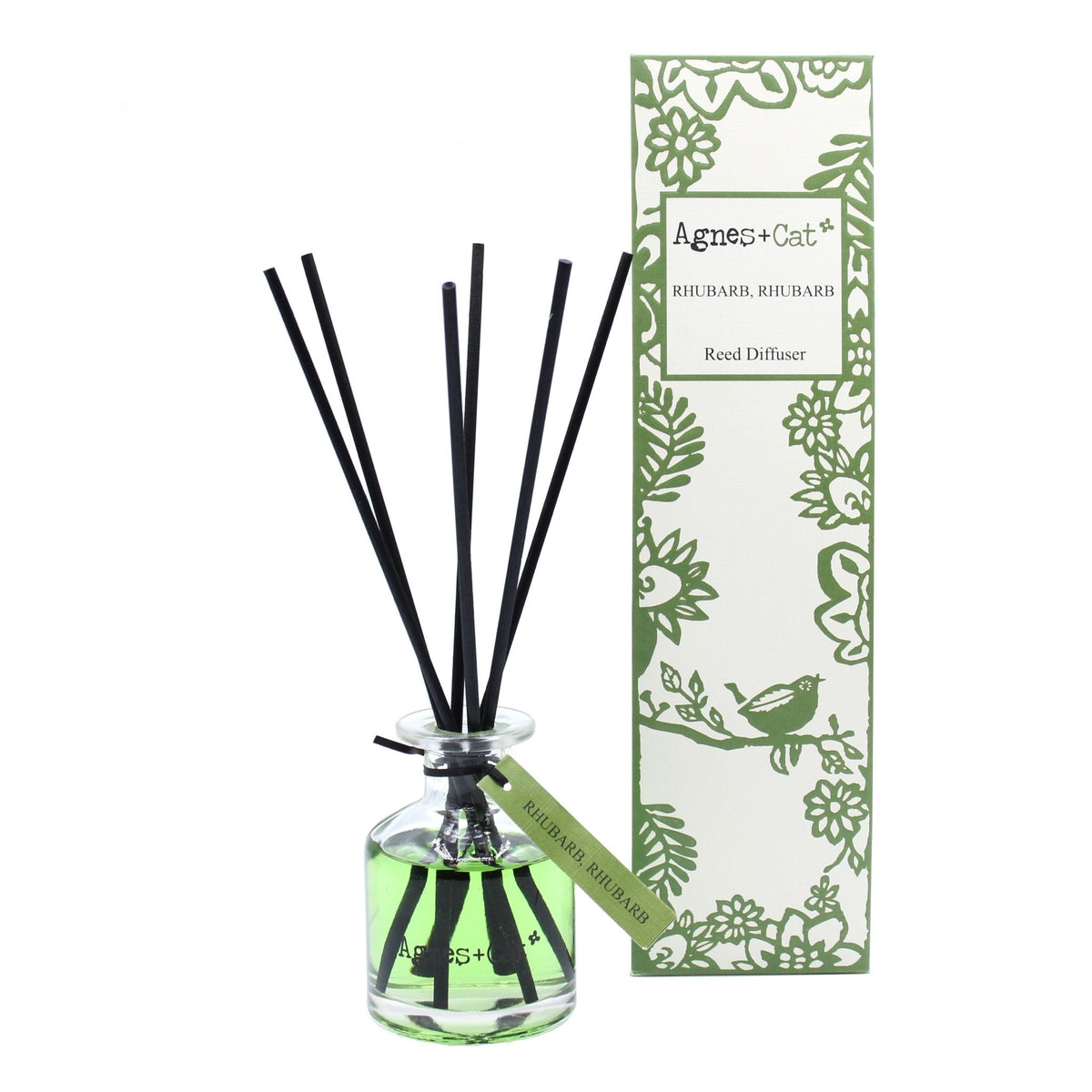 Agnes and Cat Rhubarb Rhubarb Reed Diffuser – 140ml - Ettovi Candle Company