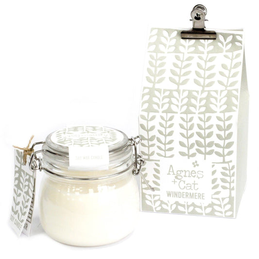 Agnes and Cat Windermere Kilner Jar Candle - Ettovi Candle Company
