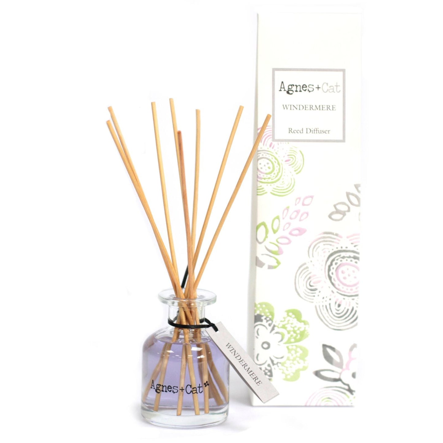 Agnes and Cat Windermere Reed Diffuser – 140ml - Ettovi Candle Company