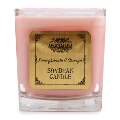 Soybean Jar Candles - Pomegranate & Orange