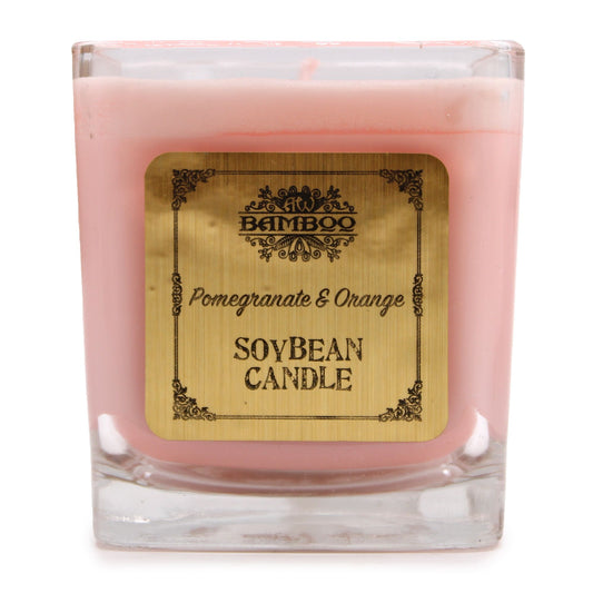 Soybean Jar Candles - Pomegranate & Orange