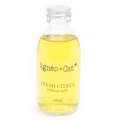 Agnes + Cat Reed Diffuser Refill - Fresh Citrus 150ml