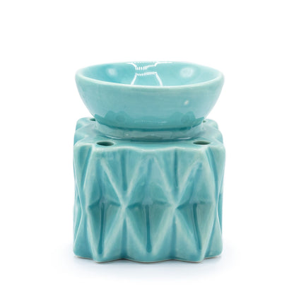 Geometric Burner - Blue