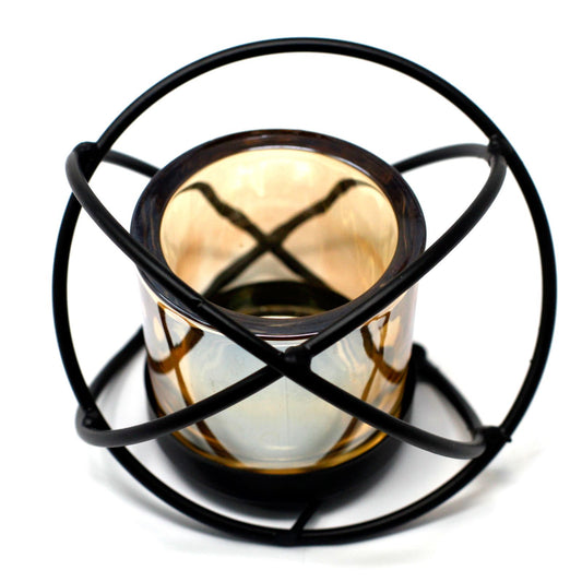 Iron Votive Candle Holder - 1 Cup Single Ball