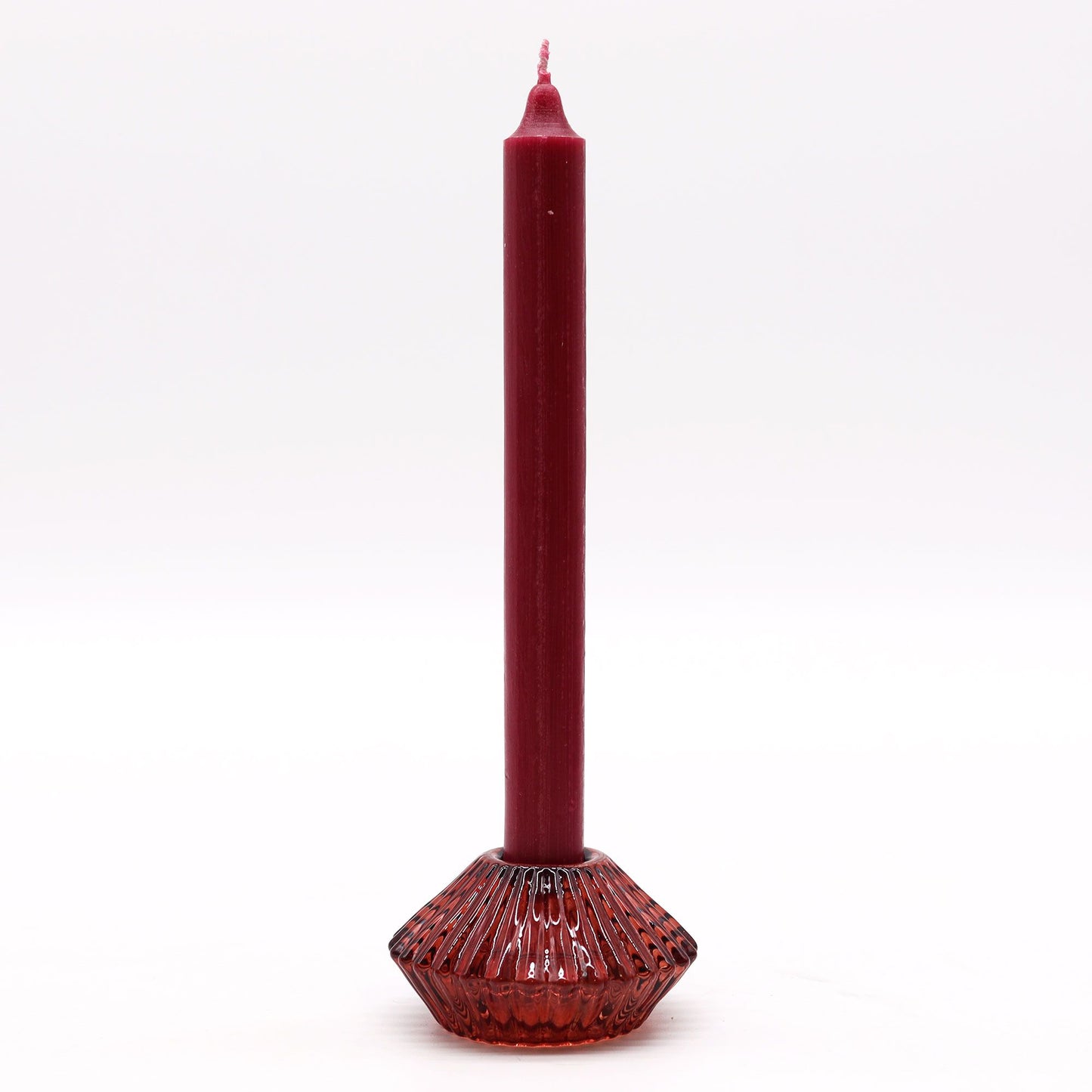 Flower Flip Tealight Holder - Vampire Red