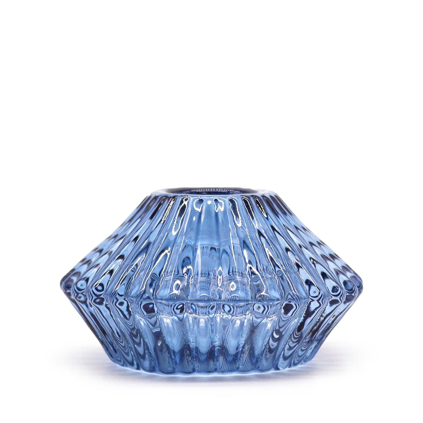 Flower Flip Tealight Holder - Royal Blue