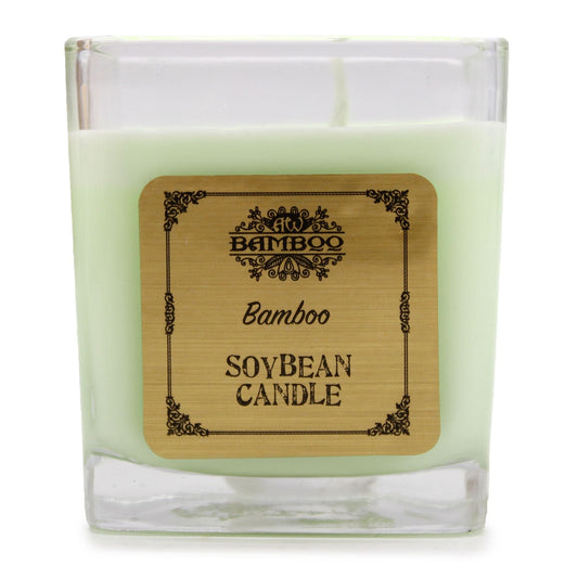 Bamboo Soybean Jar Candle - Ettovi Candle Company
