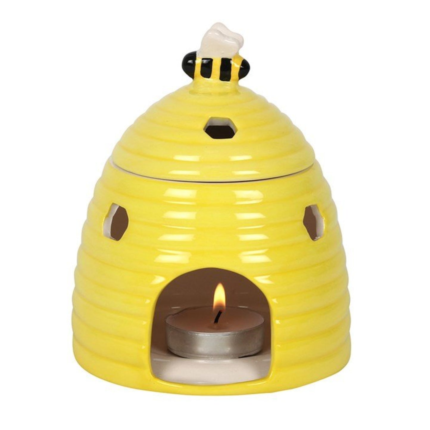Beehive Wax Melt Burner – Yellow - Ettovi Candle Company
