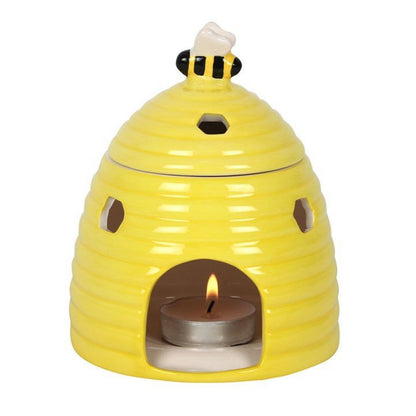 Beehive Wax Melt Burner – Yellow - Ettovi Candle Company