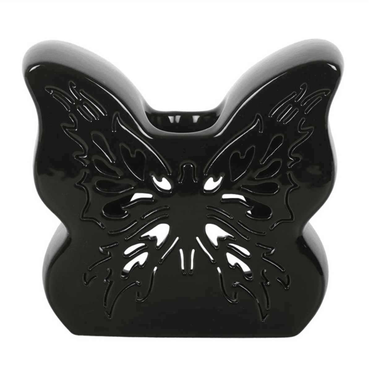 Black Butterfly Wax Melt Burner - Ettovi Candle Company