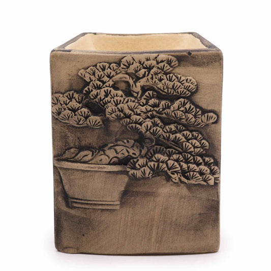 Bonsai Wax Melt Burner – Slate - Ettovi Candle Company