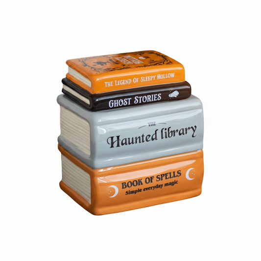 Haunted Library Book Stack